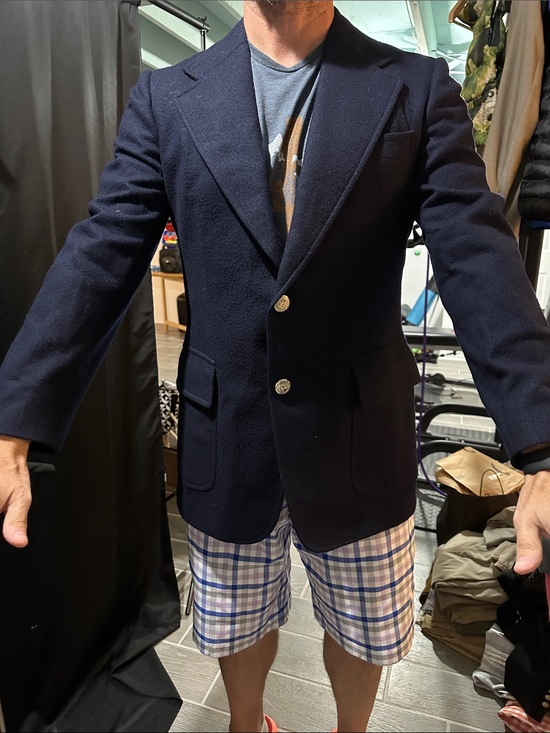 Pendleton Other - Pendleton Navy Wool Pea Coat Blazer